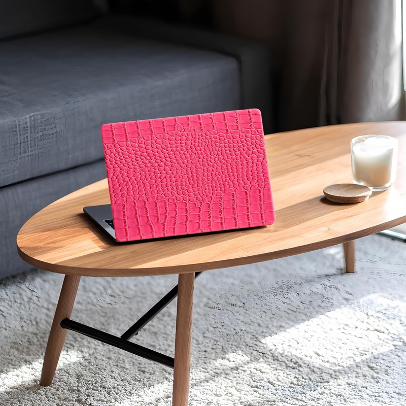 KEROM Compatible with Crocodile MacBook Air 15 Inch Case 2025