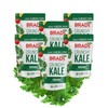Brad's Plant Based Organic Crunchy Kale, Original, 6 Bags, 12