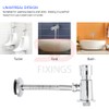 Knee Valve Tap with 153mm Lever Chrome Plated Knee Valve
