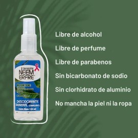 Desodorante De Origen Mineral Para Caballero Paq De 5 Fragancia Sin fragancia