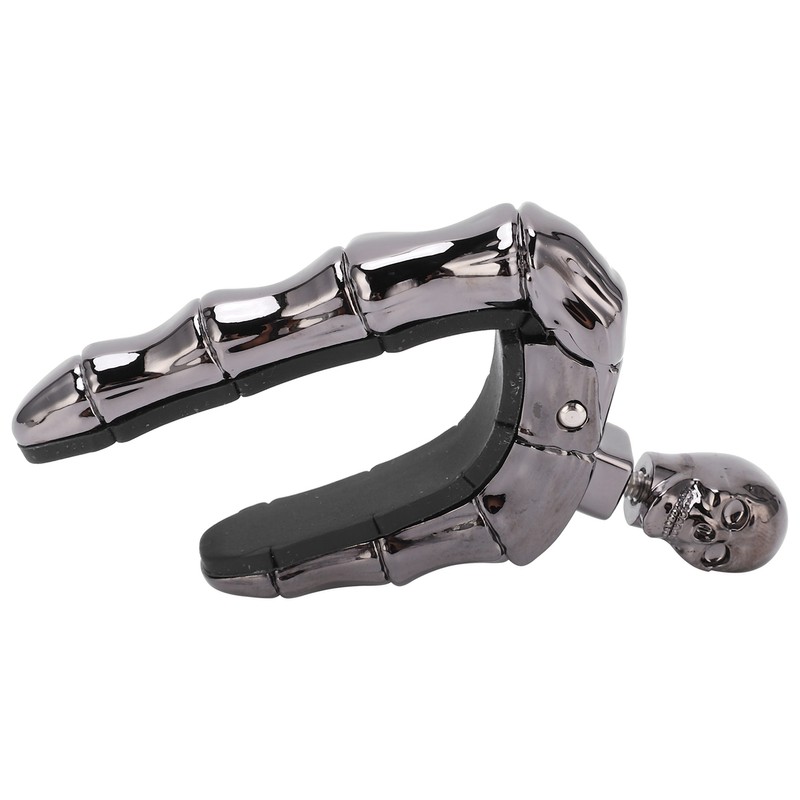 Guitar Capo Ballad Zinc Alloy Silicone Diacritics Skull Musical Instrument