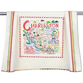 Catstudio Charleston Dish & Hand Towel | Great for Kitchen, Bar, & Bathroom