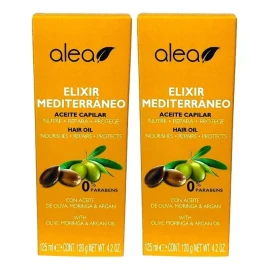 Alea Elixir Mediterráneo Serum Aceite De Oliva Y Moringa 2 Pzas