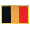 Flags Belgium Flag Patch Flag FRITZE® + Free Sticker