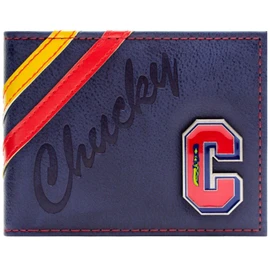 Child's Play Chucky Good Guys Friends Till The End Wallet Bi-Fold ID & Card Holder - Blue, blue, Casual