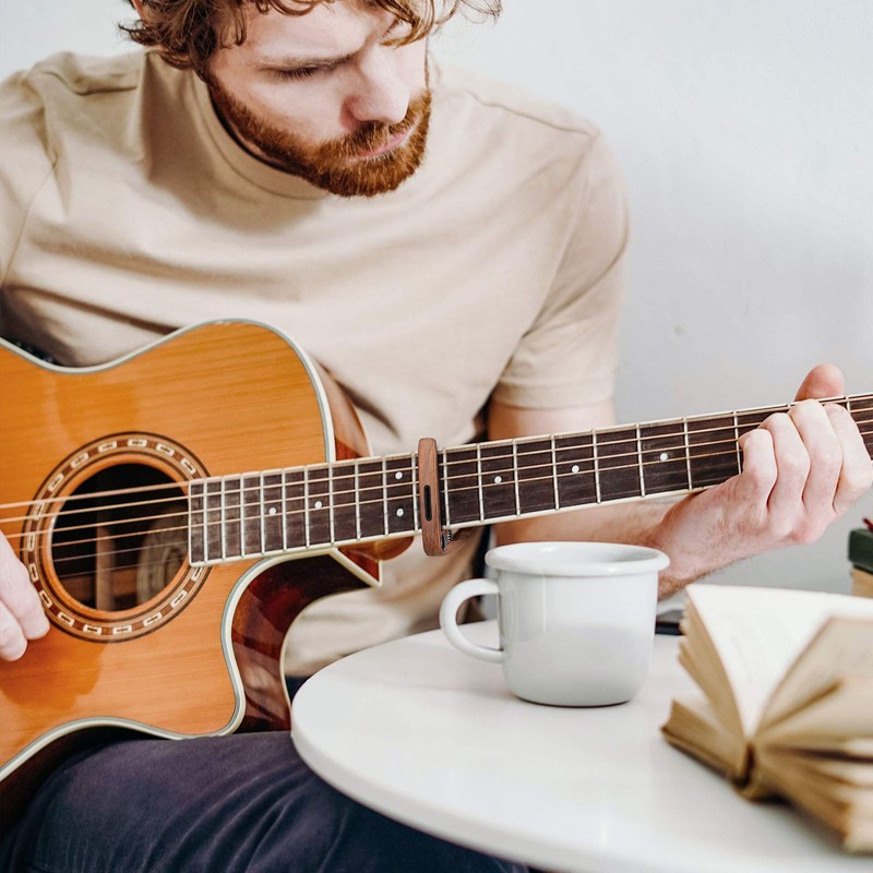 Anpro Guitar Capo Guitar Capo with 6 Plectrums Picks for