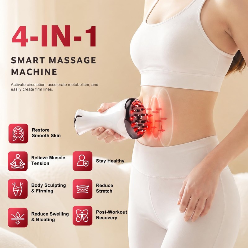 Yincook Lymphatic Drainage Massager & Anti Cellulite Massage Tool