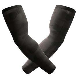 CUBATTY Arm Cover, Men's, Camouflage, Cool, Compression Arm Cover, UV Protection, UPF50+, Anti-Slip, Sweat Absorbent, Quick Drying, Airsoft Baseball, Golf, Running, Climbing, Biking, Fishing, Sports,