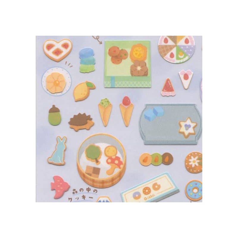 Delicious Friends Sticker 209808 Cookie Can, Cute, Peel and Stick