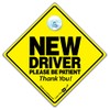New Driver Sign,New Driver Car Sign, New Driver Please Be