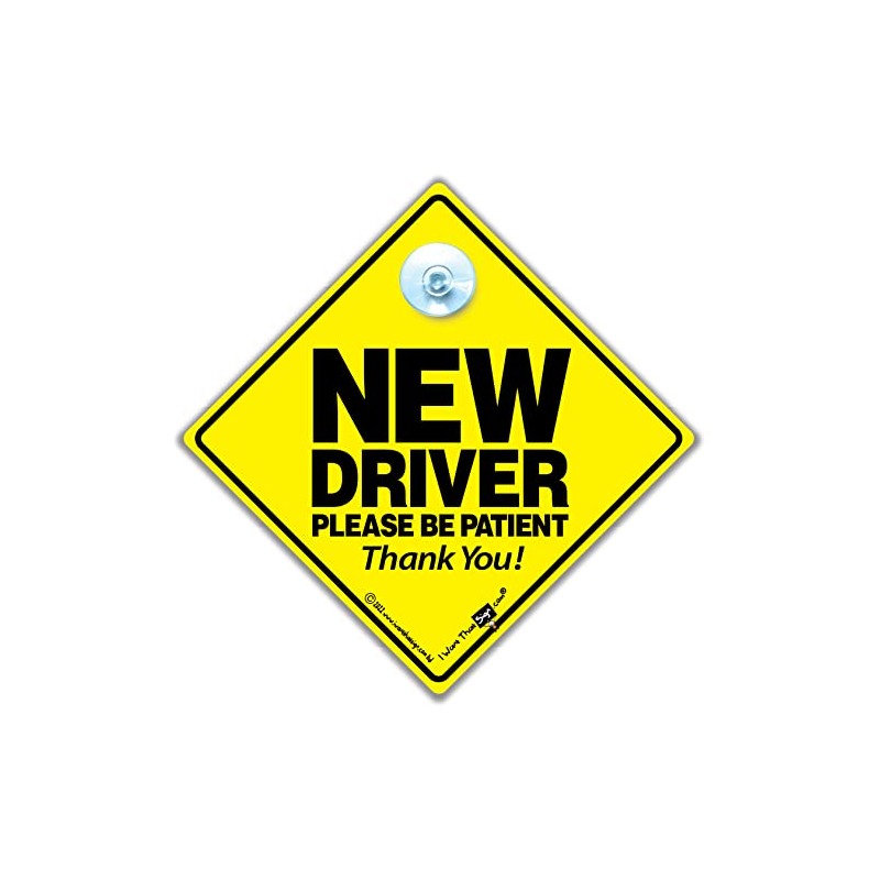 New Driver Sign,New Driver Car Sign, New Driver Please Be