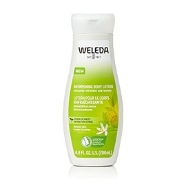 Weleda | Loción corporal refrescante de cítricos | 6.8 Onzas líquidas | Humectante rico en plantas con aloe vera y aceite de coco