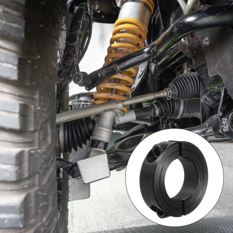 QUARKZMAN Wave Ring 1 1/8 Inch Bore Double Split Carbon