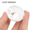 BUYGOO 20PCS Radiator Pipe Collars Strong White Plastic Pipe Covers