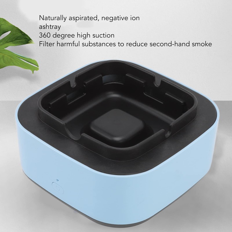 Air Purifier, Smokeless Ashtray Air Suction Structure Multifunctional for Family
