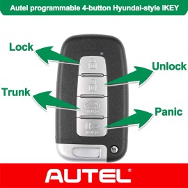 Autel Universal Autel iKey Smart Key Premium Style 4 Button IKEYHY4TP For Hyundai/Kia