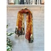 'Silk scarf - Klimt's 'The Kiss'. Hangs beautifully. Great 'Valentines'