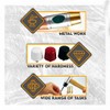 SE 5-IN-1 Dual Interchangeable Hammer - Threaded Copper, Brass Faces
