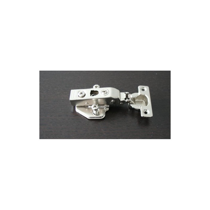 Pack of 2 Furniture Hinges Mini Hinges Nickel-Plated Metal Pot