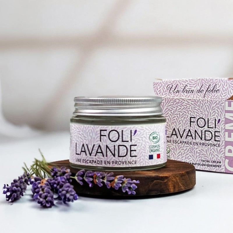 Foli'Lavendel Bio Creme - 88% Active Ingredients from Lavender -