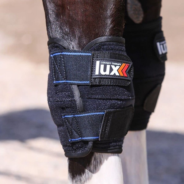 Lux Ceramic Therapy Knee Wraps for Horses | Size Large