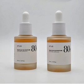 Anua Houttuynia cordata 80 moisture soothing ampoule 30ml + 30ml 1+1 double plan / 아누아 어성초 80 수분 진정 앰플 30ml + 30ml 1+1 더블기획