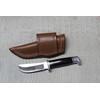 CARL THOMAS LEATHERS Crossdraw knife sheath. quality leather quality stitching.
