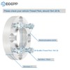 ECCPP 2PCS 4x110 Wheel Spacers 4 Lug 1 inch 25mm