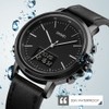 SKMEI Mens Watch Minimalism Analog Digital Watch with Alarm Stopwatch