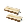 Percha para Jaula De Loros, Plataforma Plana De Madera para