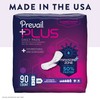 Prevail Plus | Long Length Incontinence Bladder Control Pads |