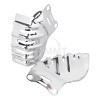 Unbranded Chrome Front Brake Caliper Insert Set Cover For Harley
