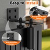 MeBantoo Heavy Duty Sliding Gate Guide Roller Hardware Kit, 6"