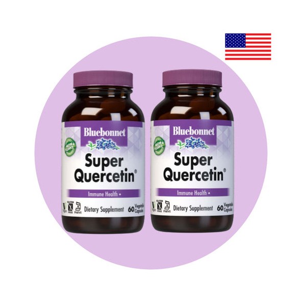 Super Quercetin Quercetol Acerola Vitamin C Bromelain Containing 120 Tablets Blue Bonnet / 슈퍼 퀘르세틴 퀘르세톨 아세로라 비타민 C 브로멜라인 함유 120정 블루보넷