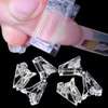 VNC 10 pinzas para uñas para construcción rápida de poligel,