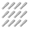 sourcing map M8x20mm to M10x20mm Double End Threaded Stud Screw