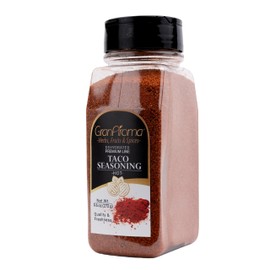 GranAroma Hot Taco Seasoning Mix – Perfect for Tacos, Burritos, and Tex-Mex Recipes (9.6 Ounce)
