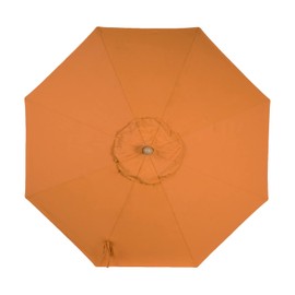 Secret Garden Home Goods Universal Canopy Replacement for 9ft 8 ribs Patio Umbrella (Orange)