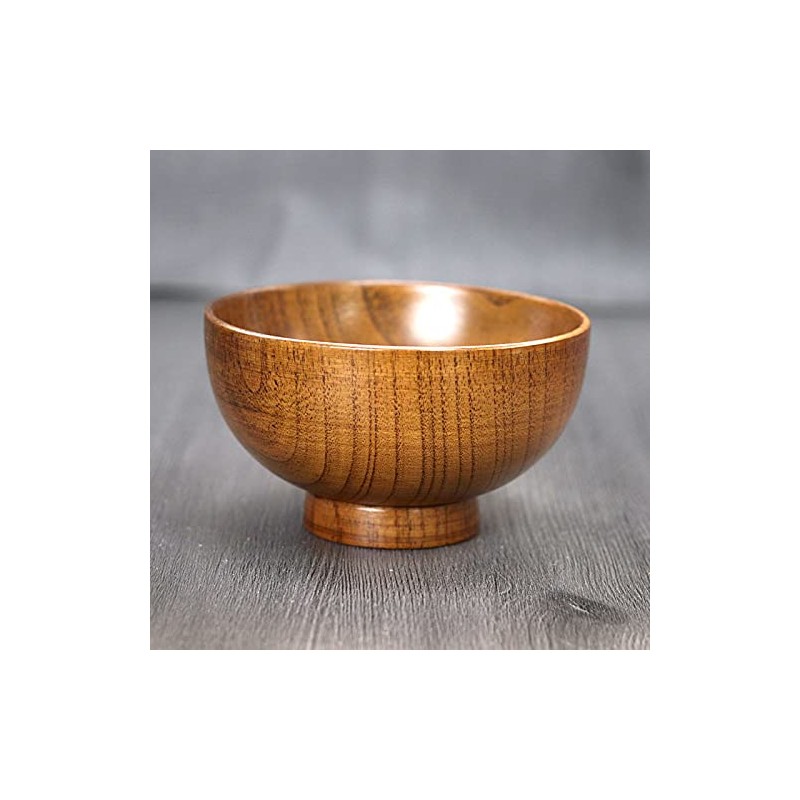 Wooden Bowl, Metropolitan Soup Bowl, Set of 5 Guests