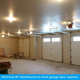 TORCHSTAR Universal Garage Door Opener LED Light Bulb, 100W Equivalent, 1500lm Ultra Bright, 15W 120V, 3000K Warm White, Non Interference, A19 LED Light Bulbs, UL Listed, Pack of 4