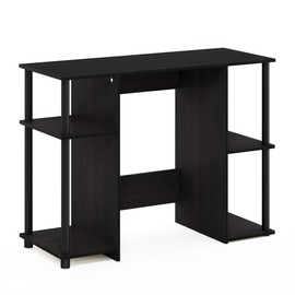Furinno JAYA Computer Study Desk,Open Storage, Espresso
