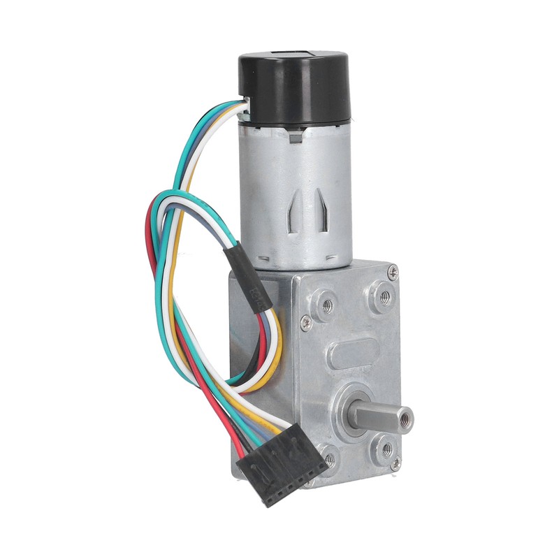 JGY‑370 Encoder Reduction Motor Full Metal Worm Gear Motor with