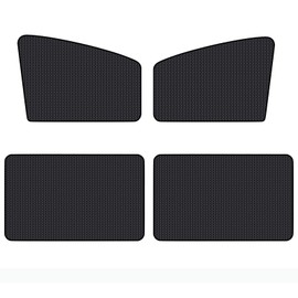 4 Pack Magnetic Car Side Window Sunshade for Baby Front and Rear Side Window Shade Privacy Sun Protection for Car