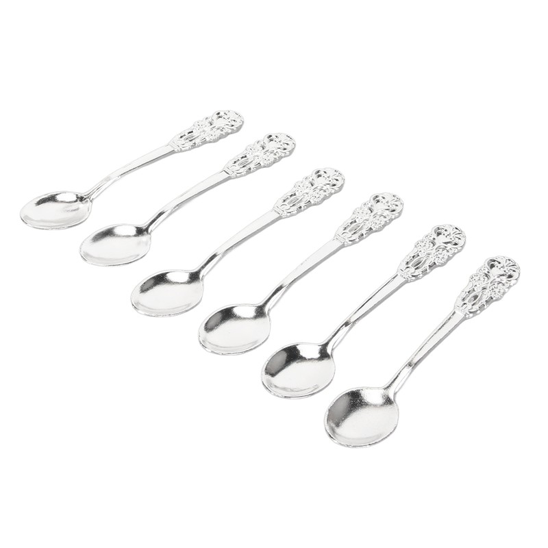 Silver Swan Dinnerware Set Swan Base Holder Teaspoon Cutlery Set