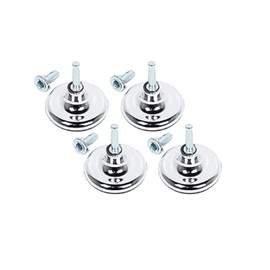 MOLLY MALOU Set of 4 furniture gliders with inserts for divan bed bases, sofas, footstool and chairs