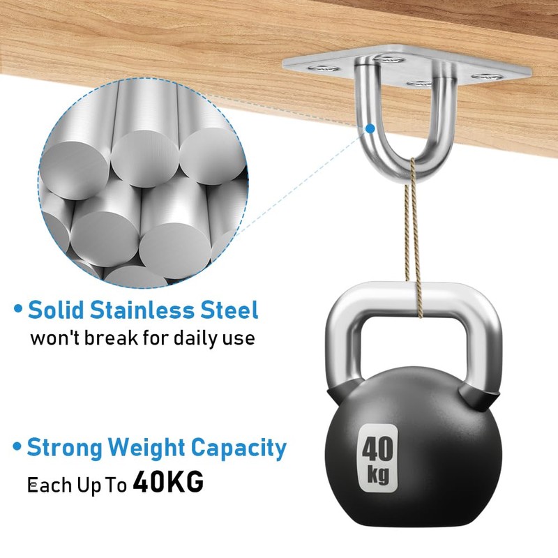 Gudui Eye Plate Heavy Duty, 304 Stainless Steel Oblong Pad