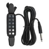 Acoustic Guitar Electric Transducer Soundhole Pickup Preamplifier Punching Free Accessories