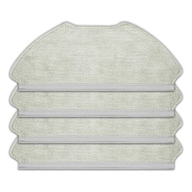(4 Pack) T20+ Replacement Mop Pads Compatible with Airrobo T20+ Robot Vacuum Cleaner, Washable Replacement Mop Cloths, Mop Pad Accessories Kit