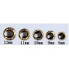 Bassday (basudei) 3d aisi-ru Silver Orange Ring 11 mm