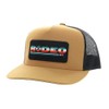 HOOEY Rodeo Adjustable Snapback Trucker Mesh Back Hat with Logo